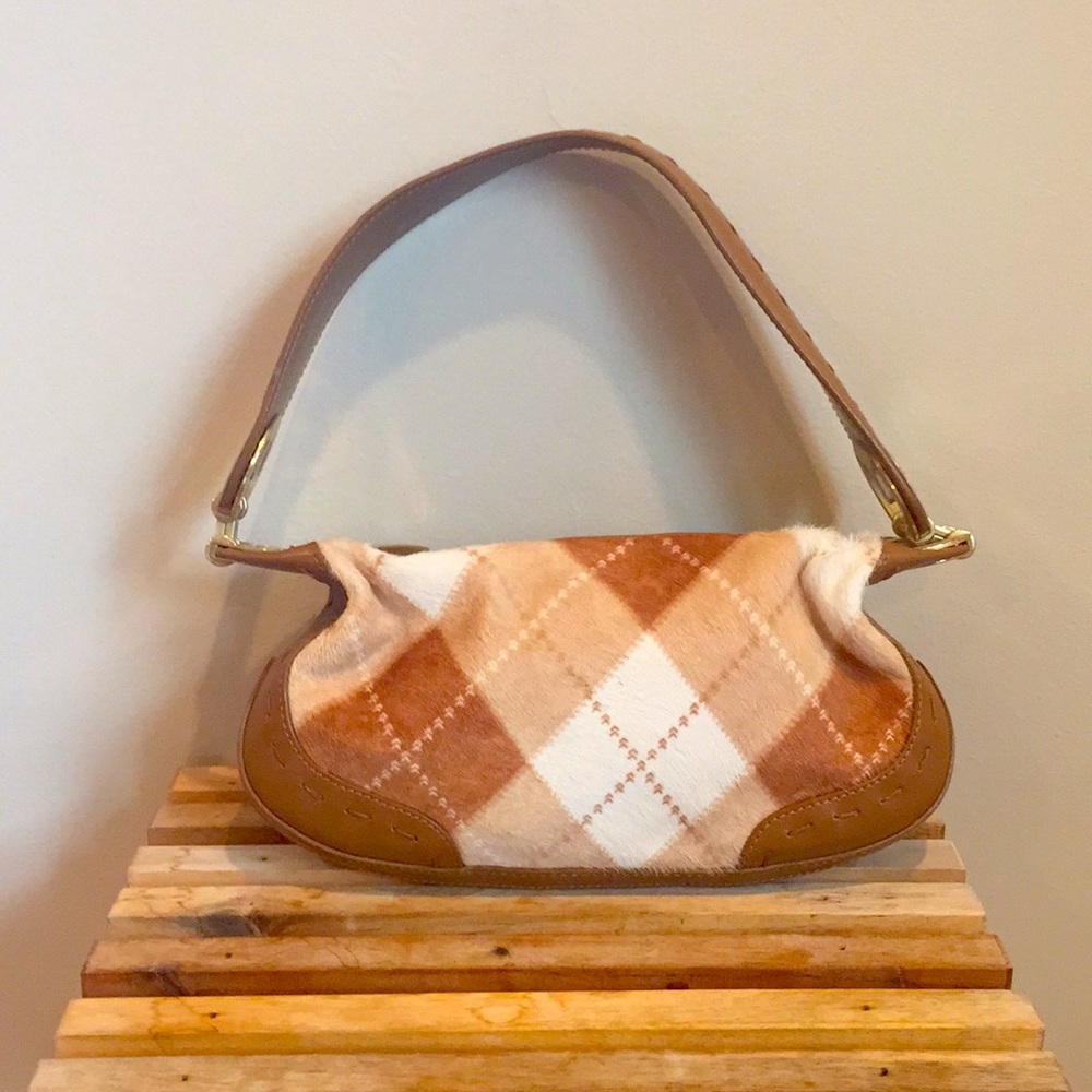Escada Brown Leather Small Purse